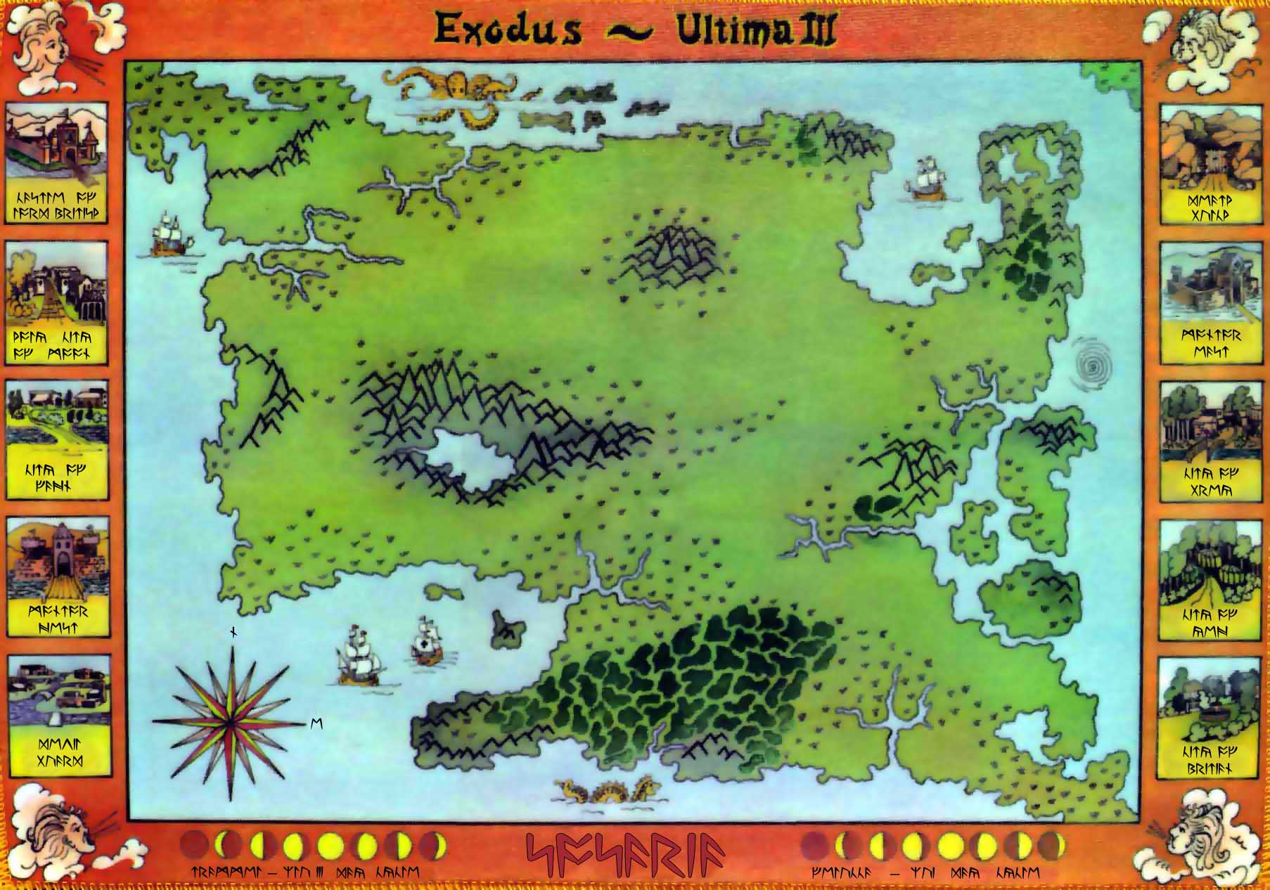 Ultima III - The Large Map