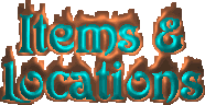 Items and Locations